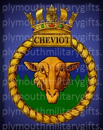 HMS Cheviot Magnet